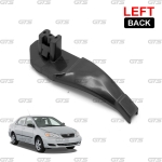 กิ๊บปลายกันชนหลัง ตัวเล็ก ข้างซ้าย สีดำ 1 ตัว สำหรับ Toyota Corollar Altis Limo ZZE121 ปี 2001-2006